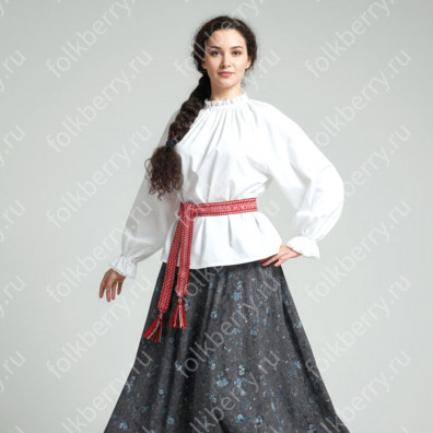 Блуза Катерина, хлопок- фото 1